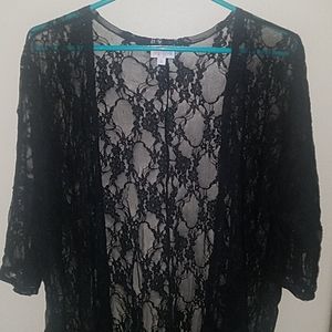 LuLaRoe Black Lace Lindsay